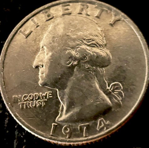 1974-Washington-Quarter-With-Reverse-Arrows-Going-Through-Washington's-Head?