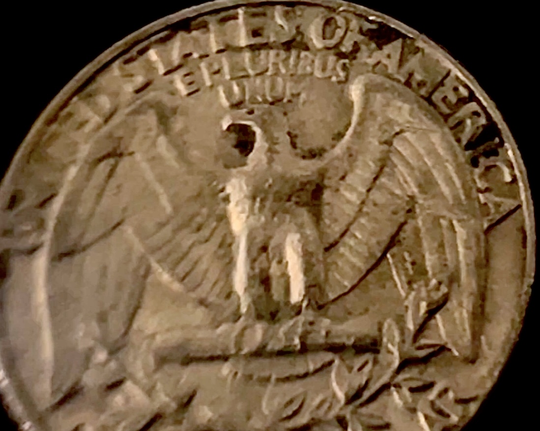 1974-Washington-Quarter-With-Reverse-Arrows-Going-Through-Washington's-Head?
