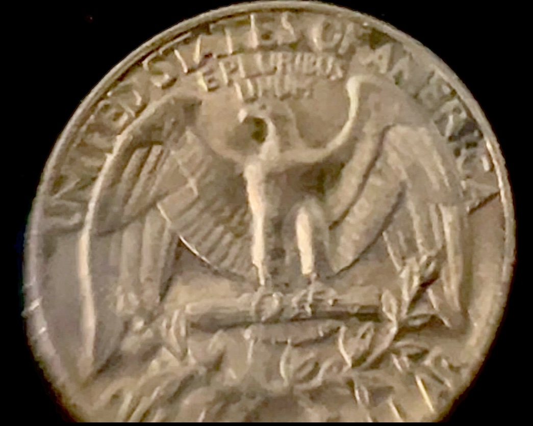 1974-Washington-Quarter-With-Reverse-Arrows-Going-Through-Washington's-Head?