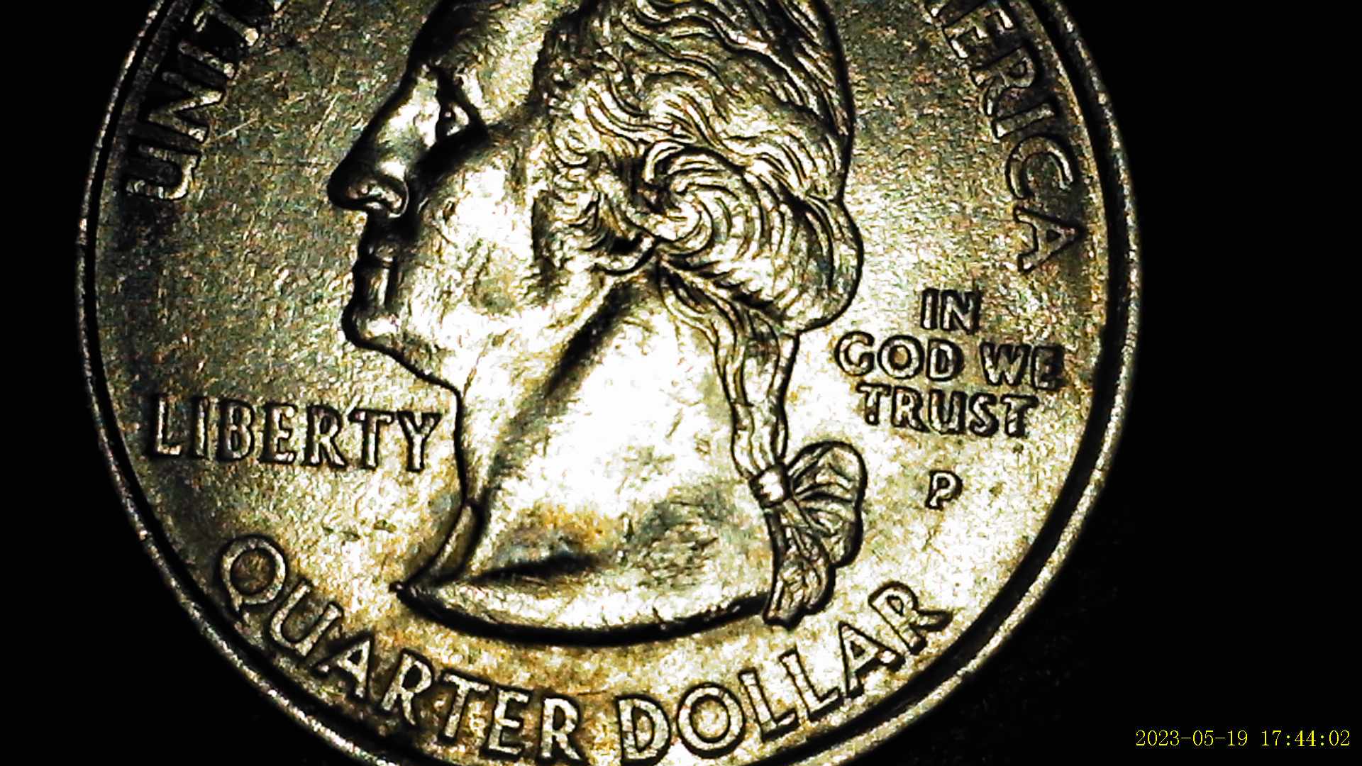 2008-Arizona-Quarter-With-Initials-Covered-On-Reverse