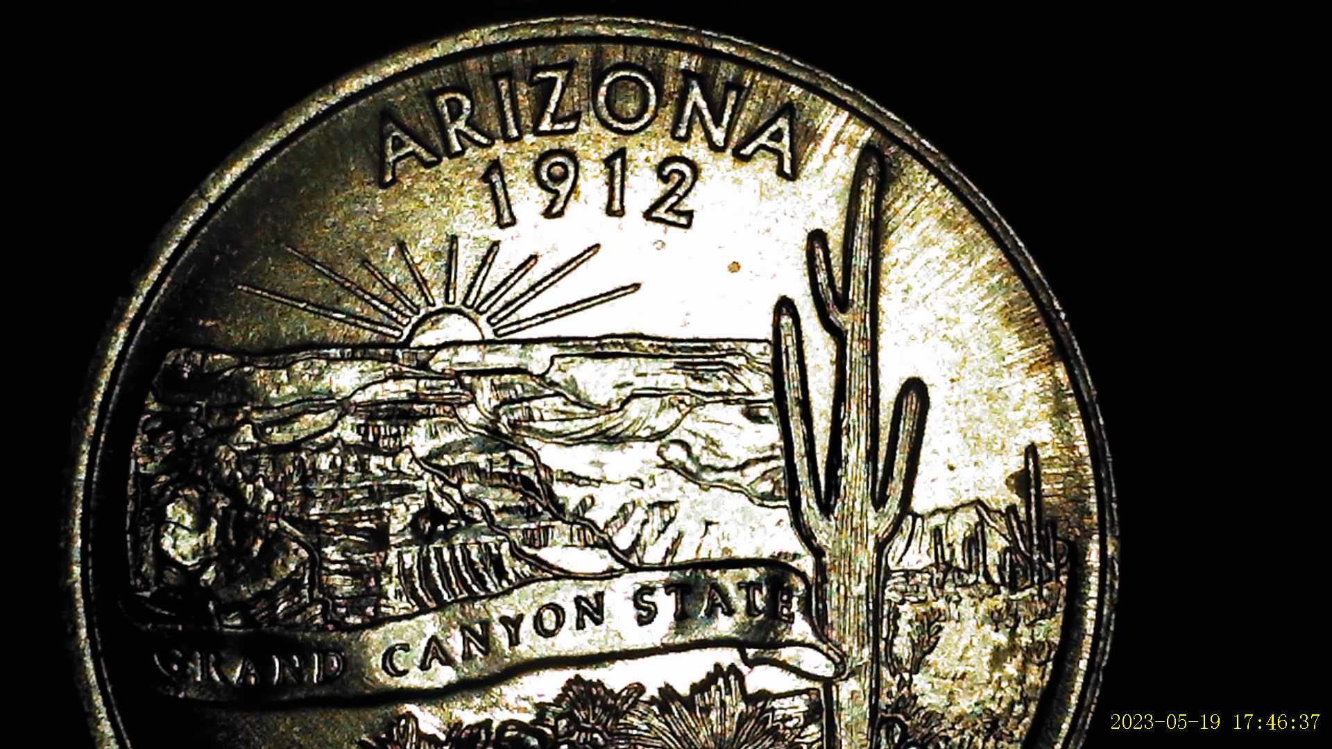 2008-Arizona-Quarter-Possible-Double-On-Intials-/-Cactus