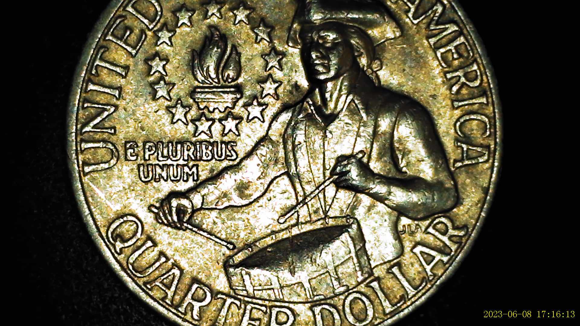 1976-Bicentennial-Quarter-Obverse-Unusual-Neck-Appearance