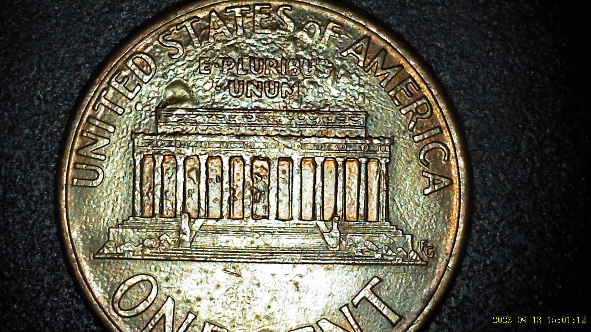 1994-D-Penny-With-Blistering/Doubling?
