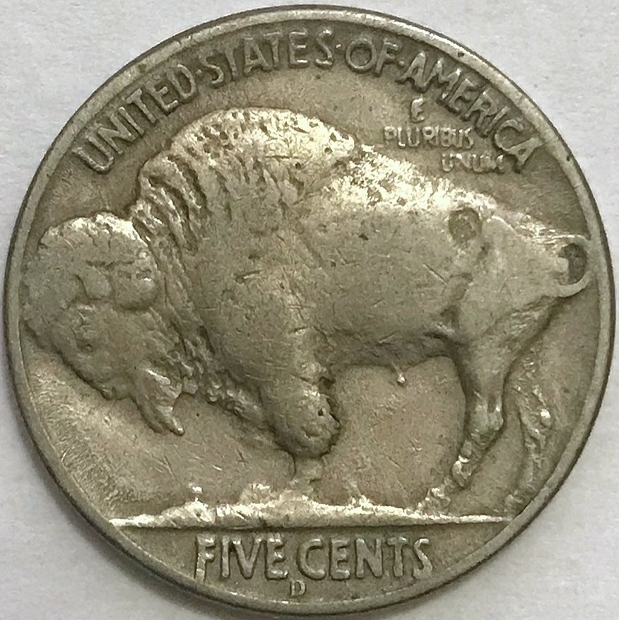 1937-D-3-Leg-Buffalo-Nickel