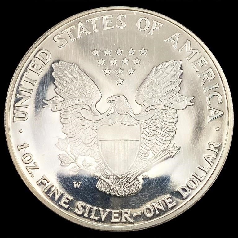 1995-W-Silver-Eagle-Up-For-Auction