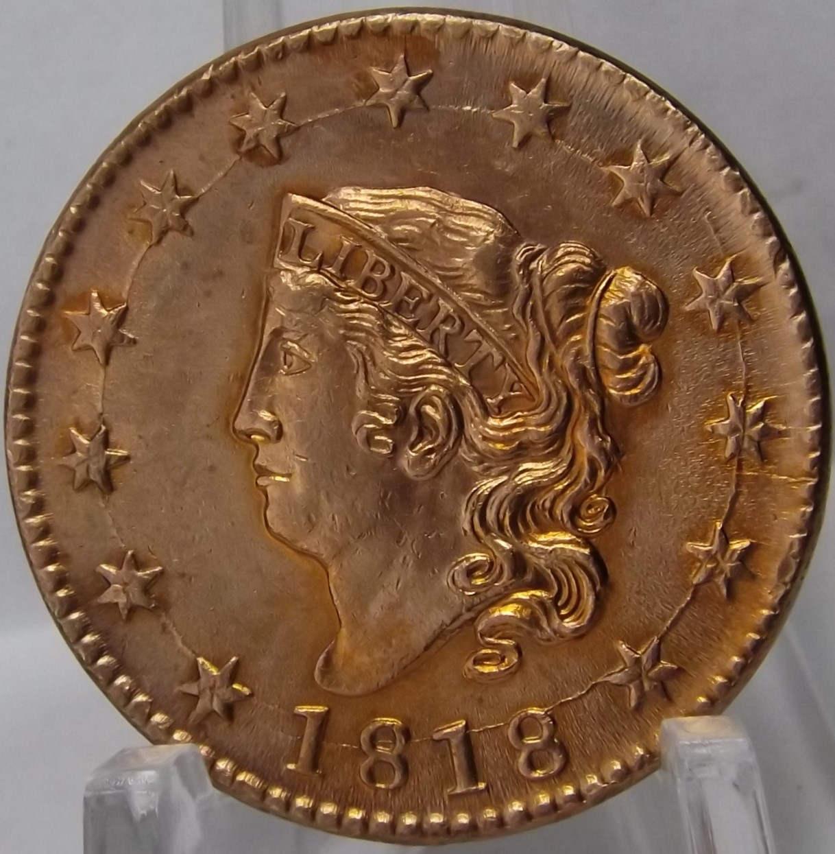 1818-Coronet-Head-Newcomb-10