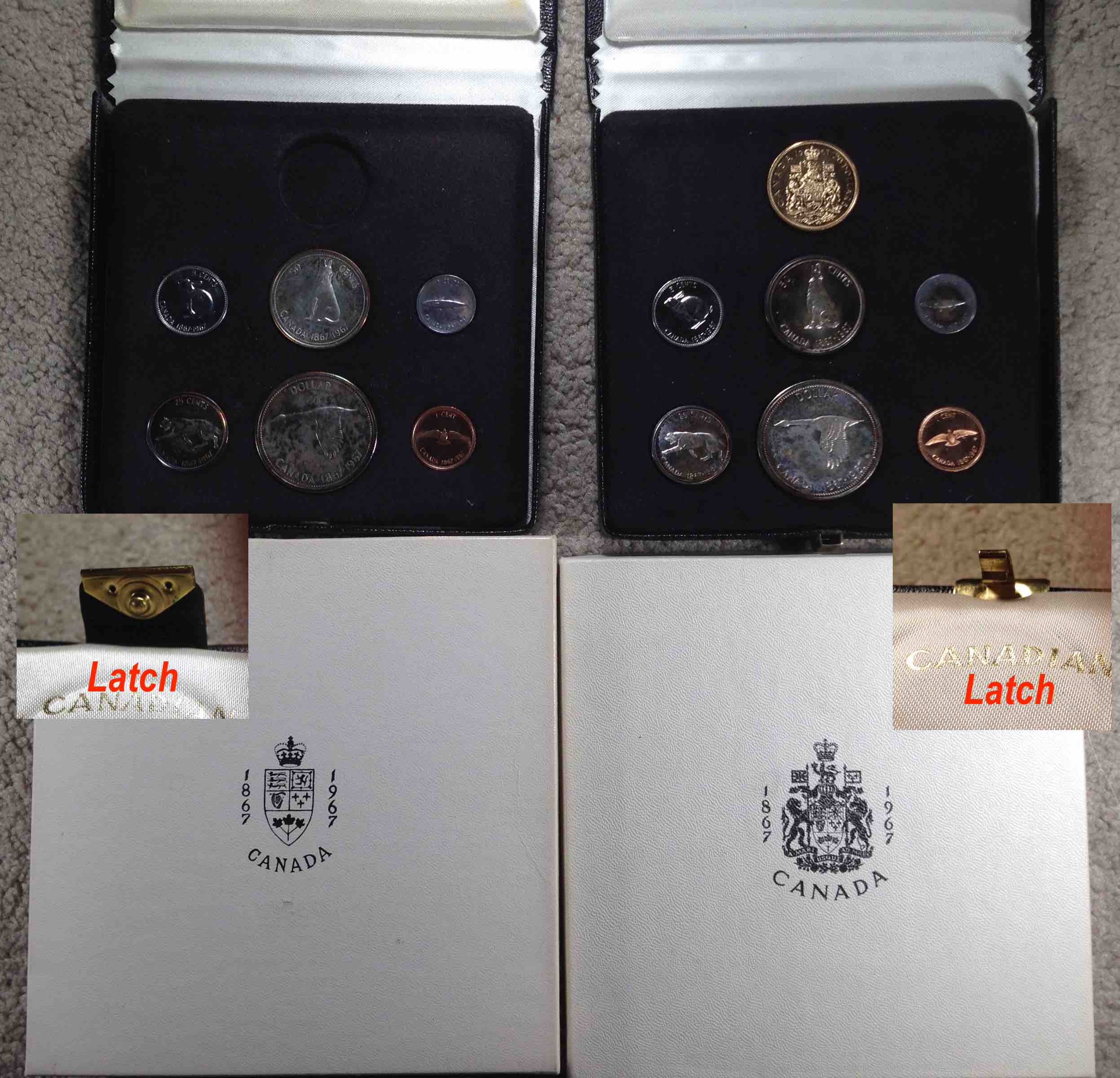 Value?--1967-Quarter-From-Uncirculated-Mint-Set-With-Amazing-Toning