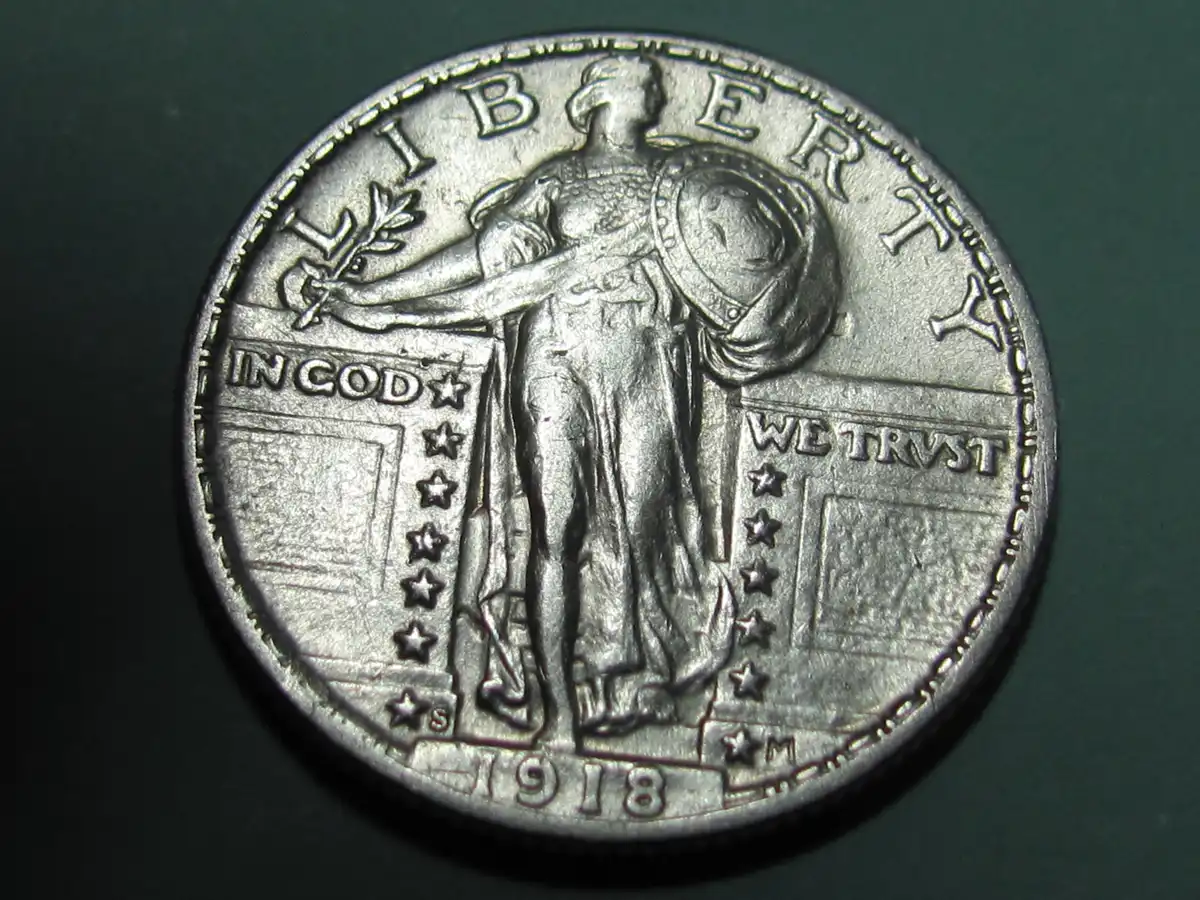 1918-S-Standing-Liberty-Quarter-Strong-OBV-Die-Clash