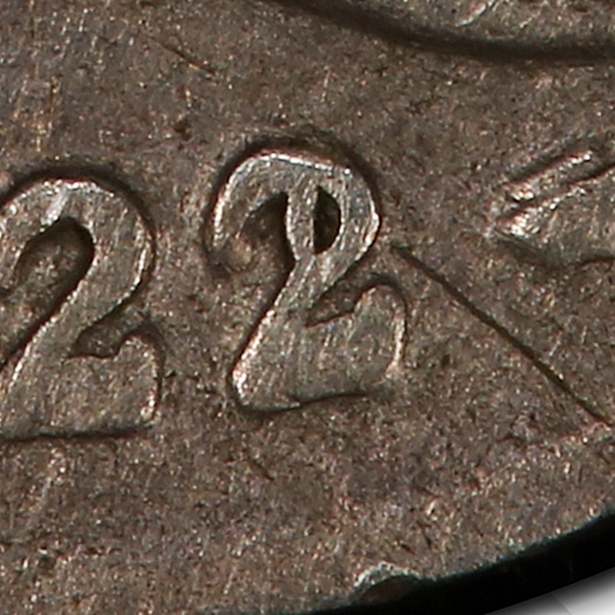 Australian-1922/21-Overdate-3-D.