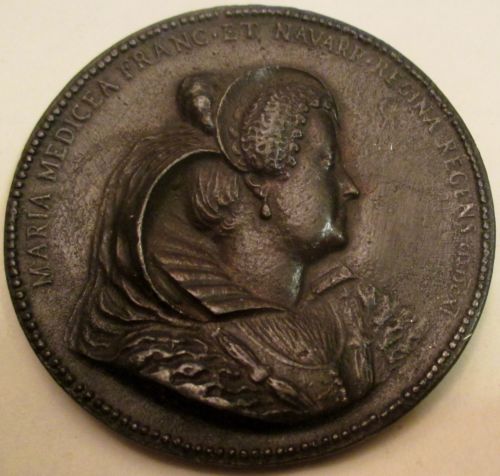Marie-De-Medici-Cast-Medal-By-Dupre
