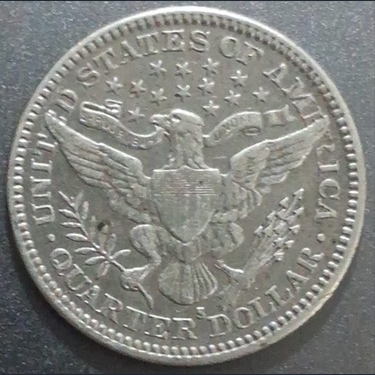 1907-S-Barber-Quarter-Find-,-Query-On-Grading-.