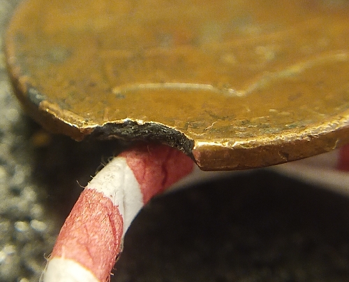 2011-Lincoln-Cent?-Double-Clipped-Planchet?--Or-Exploding-Zinc?