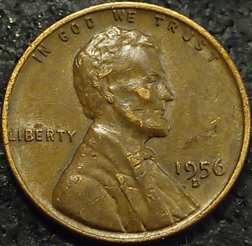 1956-D-Wheatie-Lamination-Error?