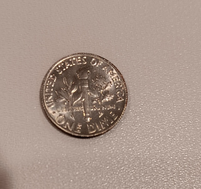1965-P-Dime-Missing-Obverse-Clad-Layer?