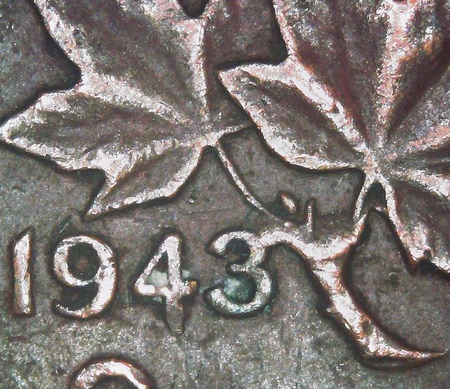 1943-Canadian-1-Cent-With-A-Birds-Nest