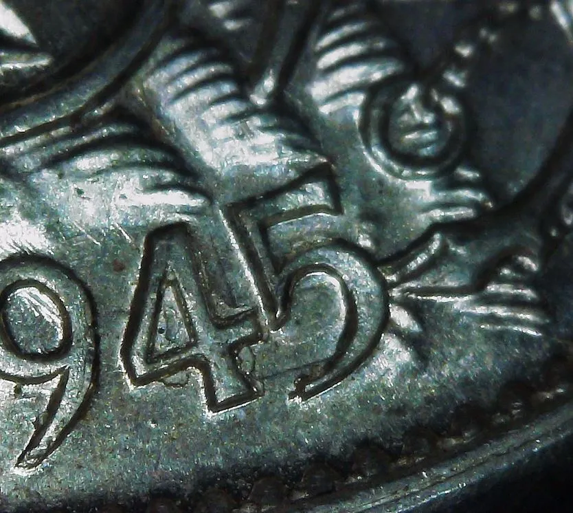 1945-Fifty-Cent-Double-Die-Clash