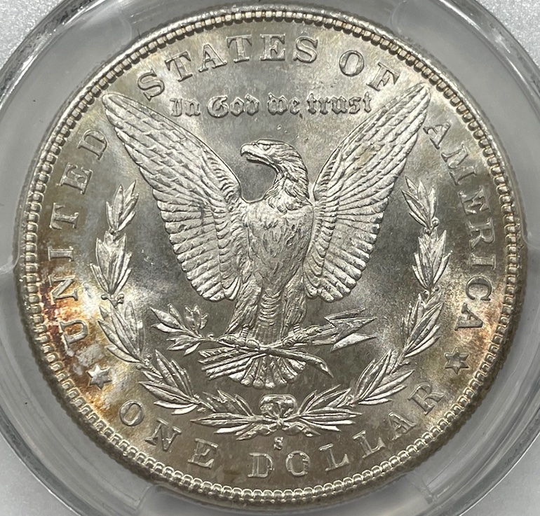 Morgan-Toning-Inside-PCGS-Slab?