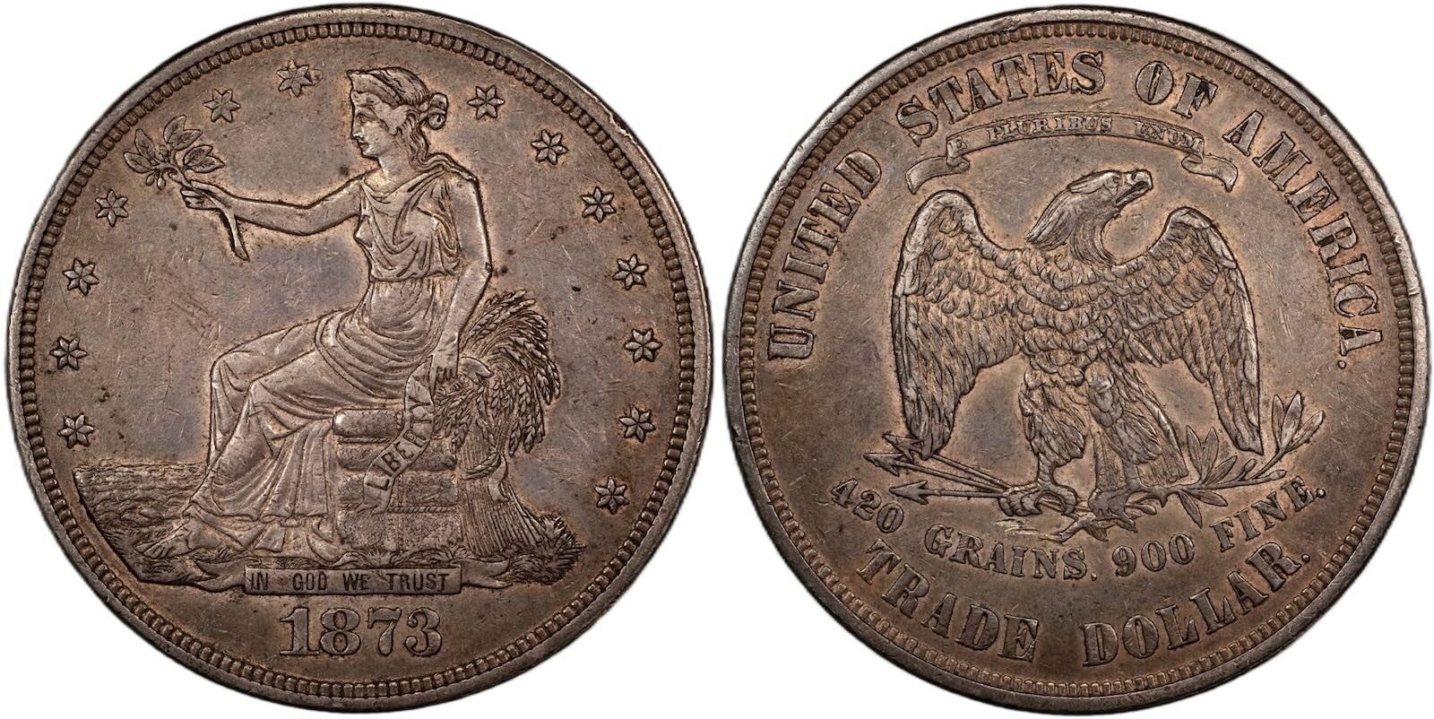 1873-T$1-Trade-Dollar