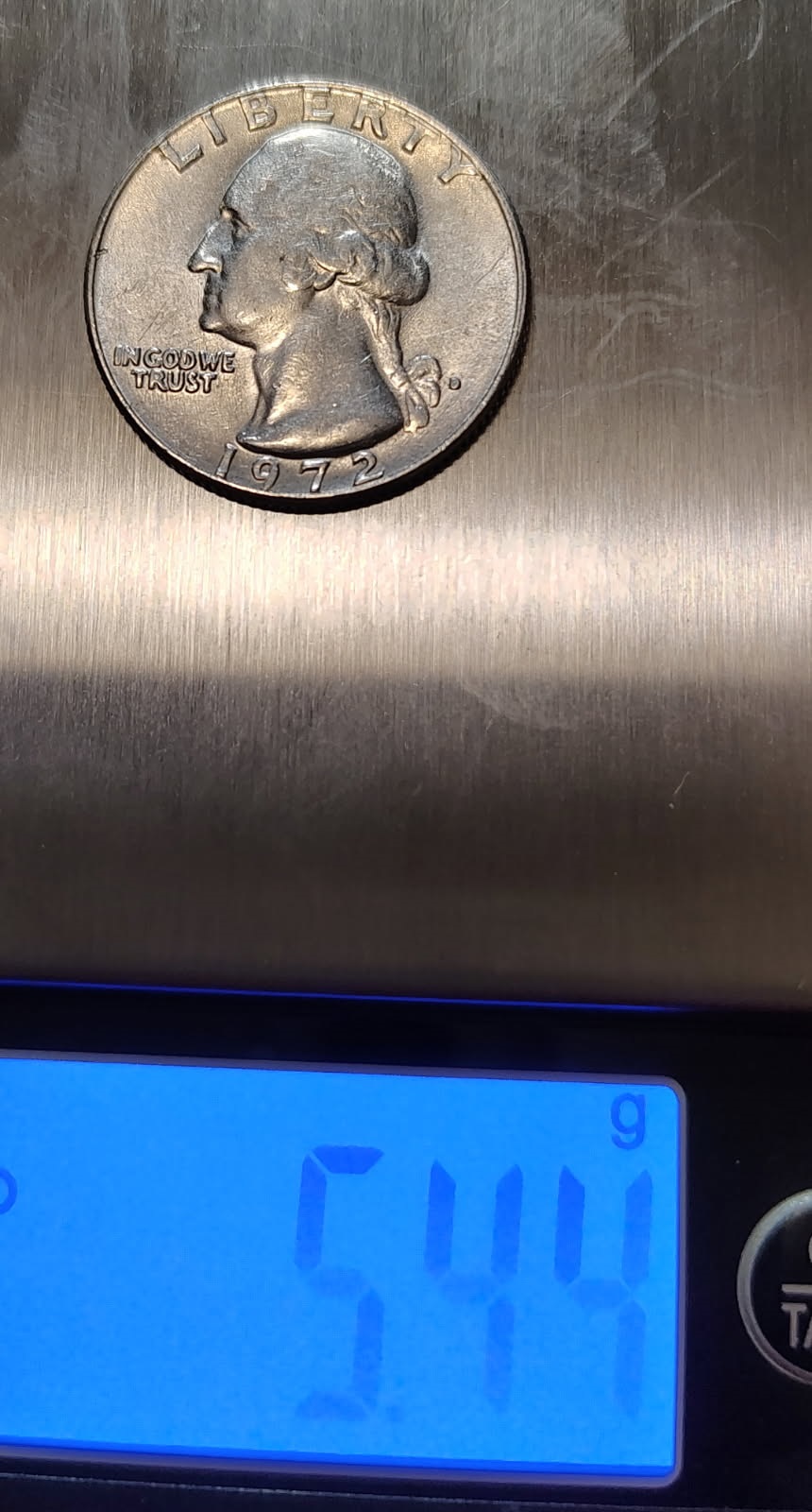 1972-D-Quarter-Dollar-Light-Weight.