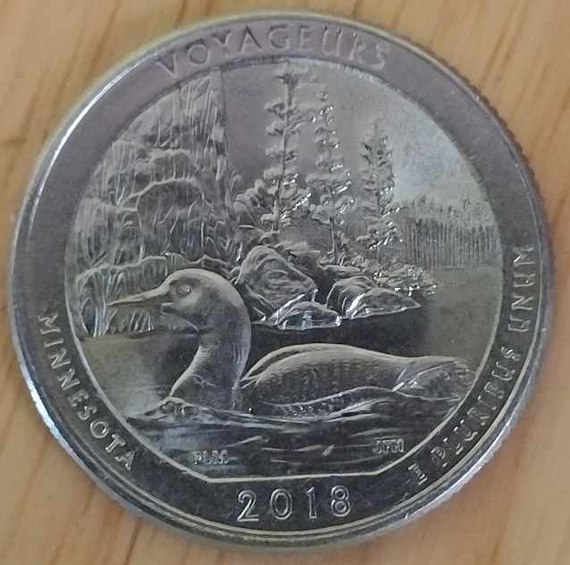 2018-Minnesota-State-Quarter-With-Plm-And-Die-Crack-Under-The-Bird's-Wing