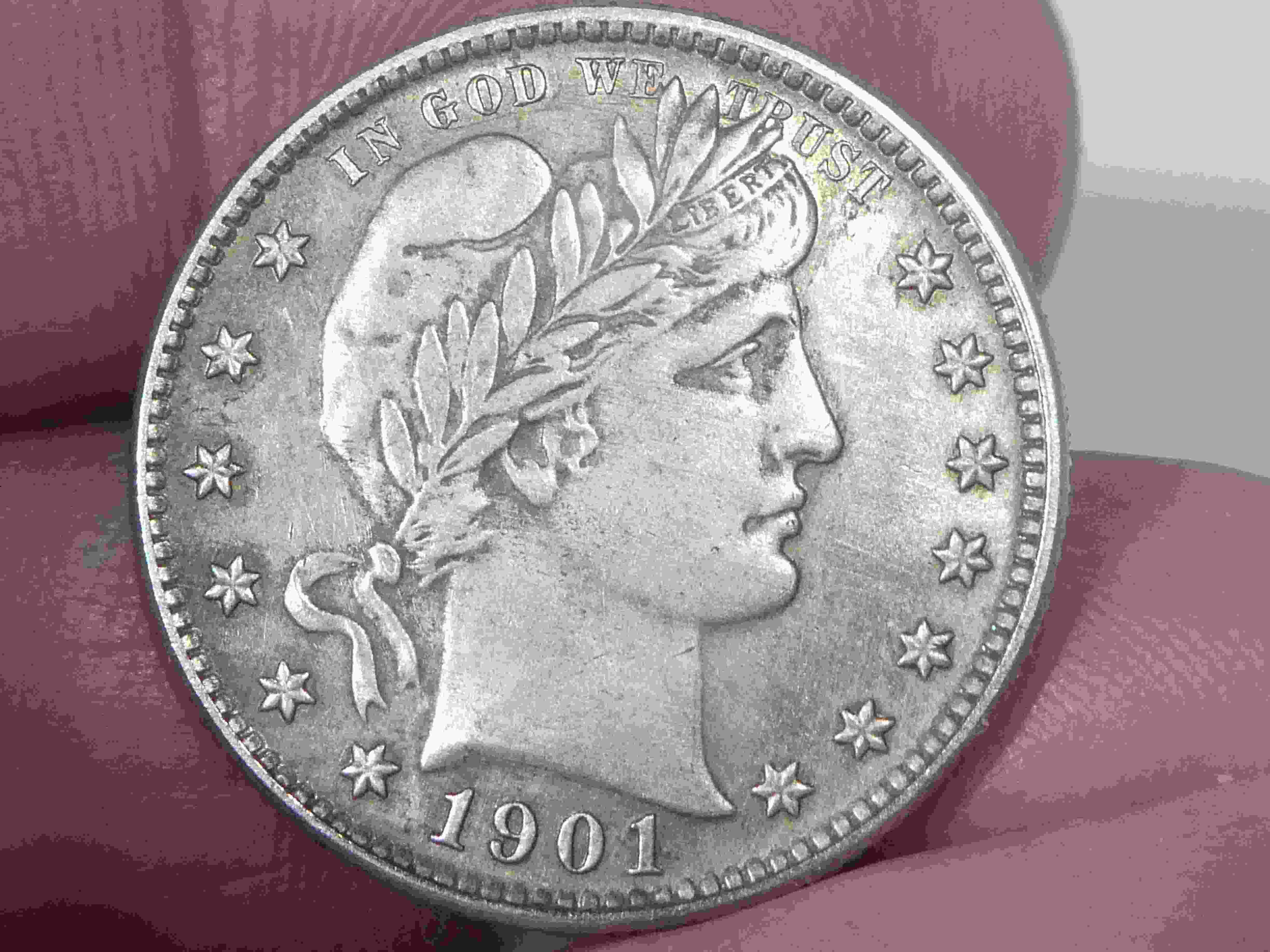 Barber-Quarter-1901-S-Real-Or-Fake