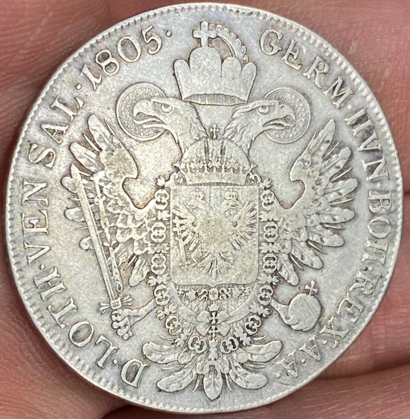 1/2-Thaler-1805-And-1-Thaler-1834-Franz-II---Fake?