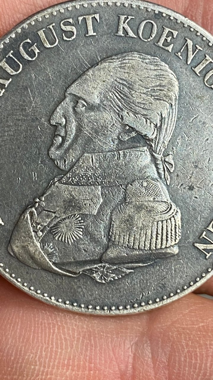 1-Thaler---Friedrich-August-I--1823