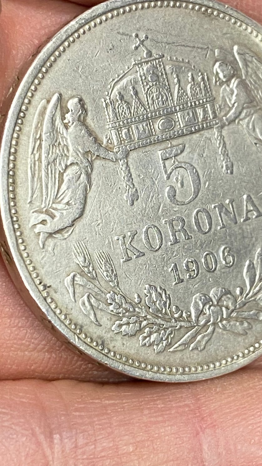 Modified-5-Korona-1906-Coin?