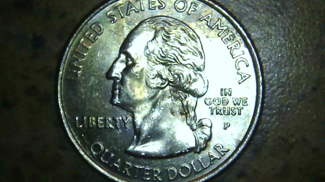 2007-Washington-State-Quarter-W/-Die-Breaks