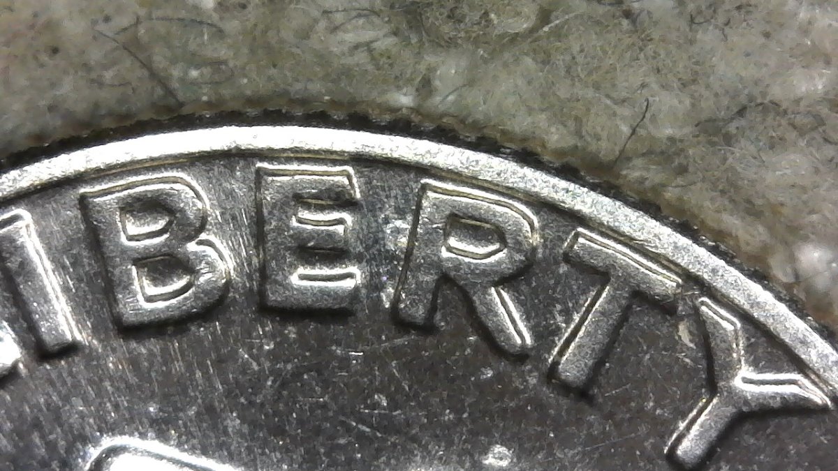 1975-Mint-Cello-Dime-Pull-Mild-Frosting-Confused