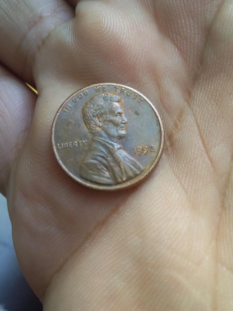 1992-Closed-Am-One-Cent-Adding-To-Many-Other-Rare-Coins-Here-In-Egypt