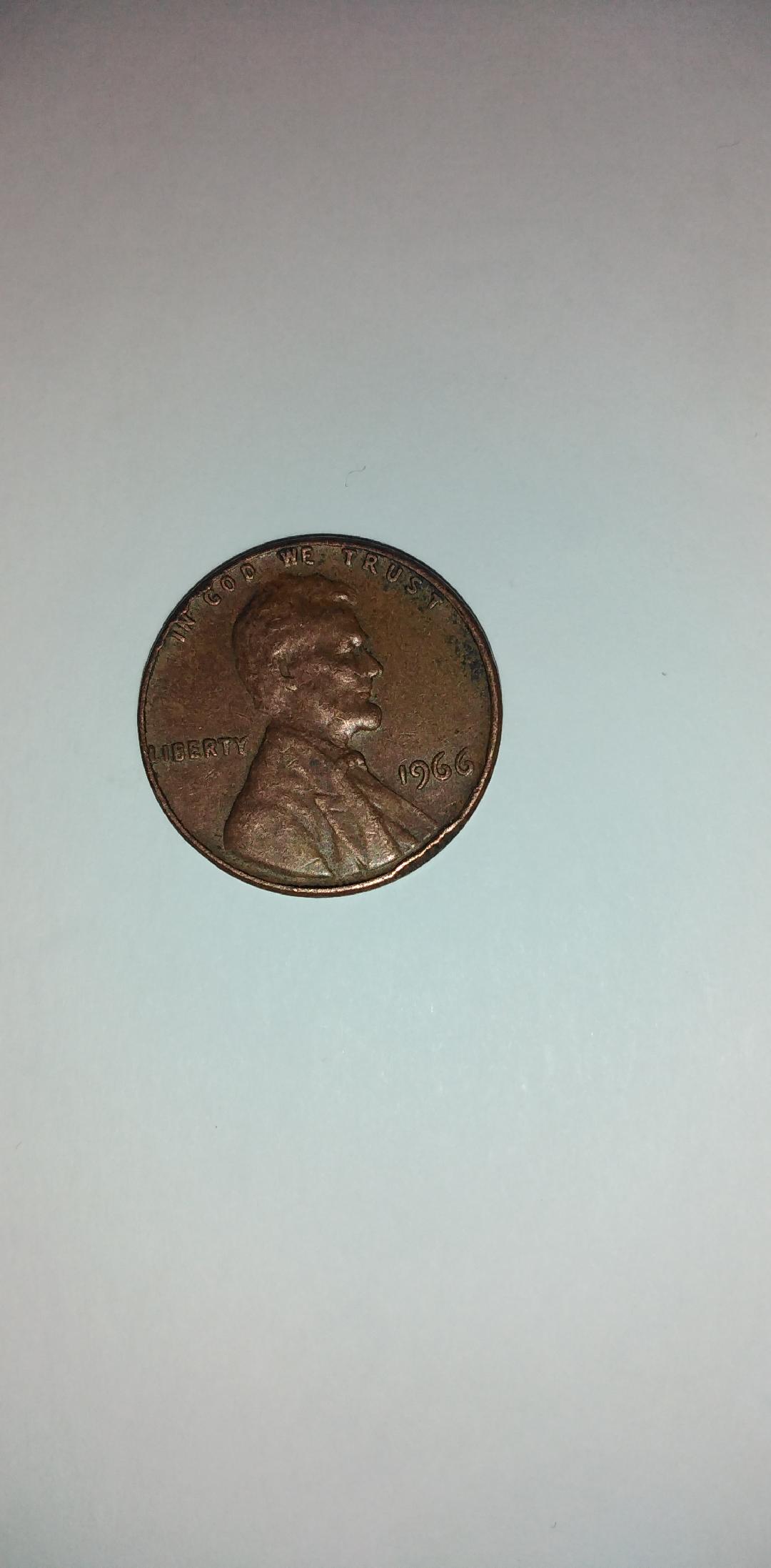 1966-Lincoln-Penny-Coin