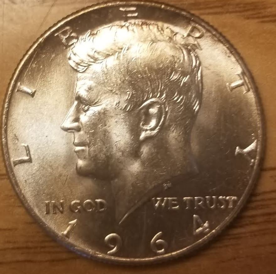 1964-JFK-Half-For-Grading