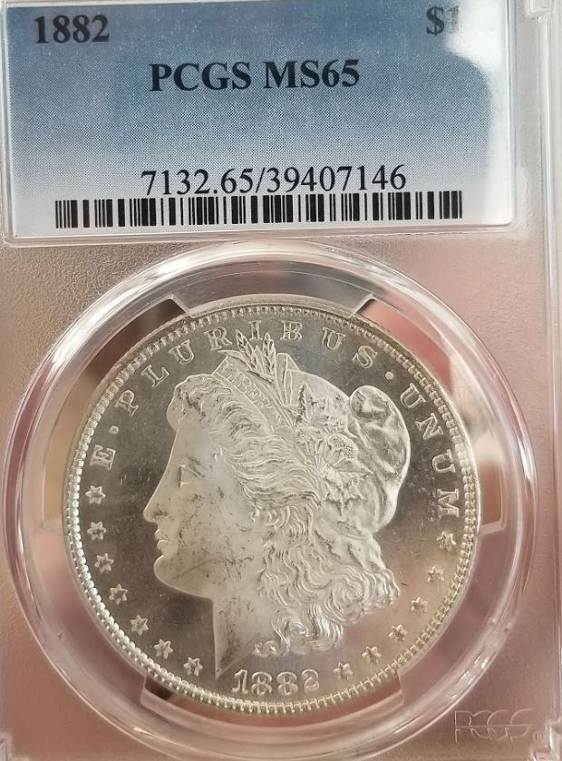 1882-P-Morgan,-MS-65,-Prooflike?