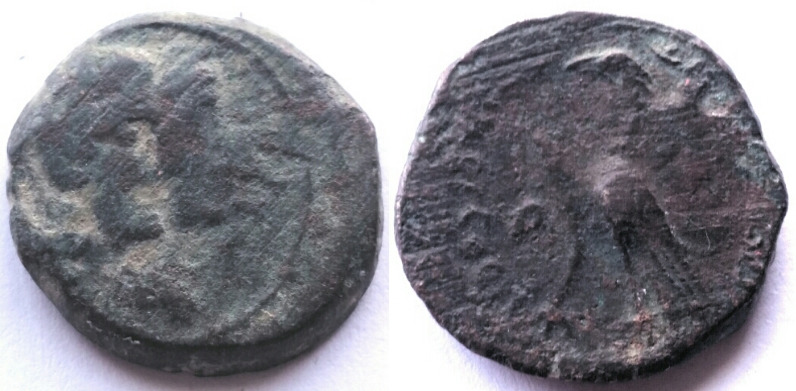 A-Very-Rare-Nabatean-Bronze---Copying-A-Ptolemaic-Bronze!-Obodas-II-&-Hagru