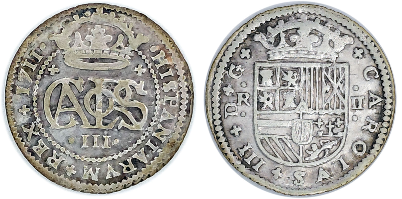 Spain-2-Reales-1718-Charles-III