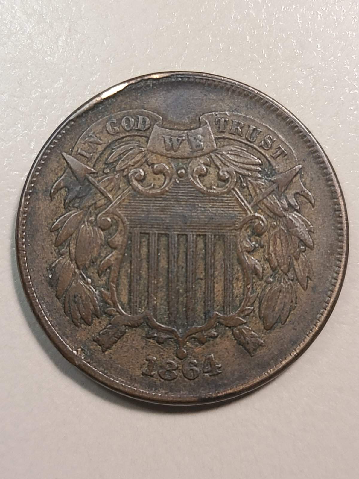 1864-2-Cent-Large-Or-Small-Motto?-Grade?
