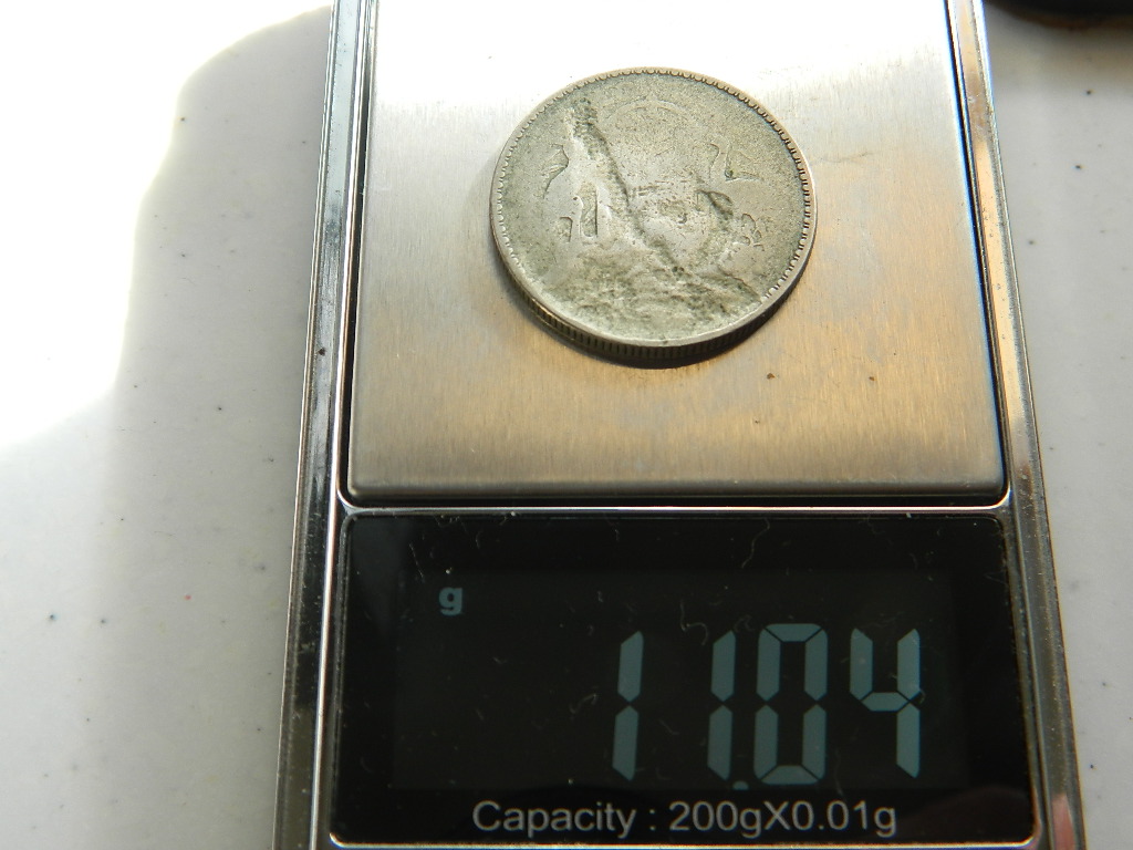 George-VI-Florin-Error-Coin---Possibly-Struck-Thru-Grease