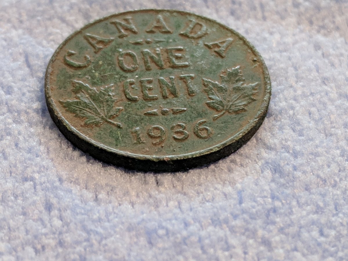 Metal-Detecting-Find-In-Victoria-Bc:-1936-Dot?--See-Pics-And-Chime-In-Please..