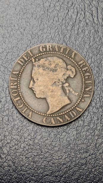 Canada-1888-Lg-Cent---Missing-Rim-And-Lightweight