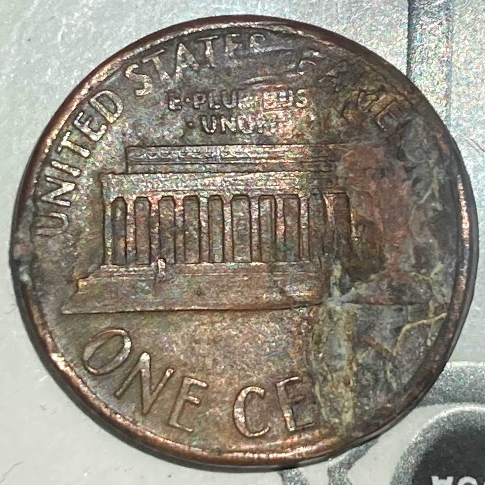 1987-D-Mint-Cent-Possible-Bisecting-Rim-To-Rim-Die-Crack?