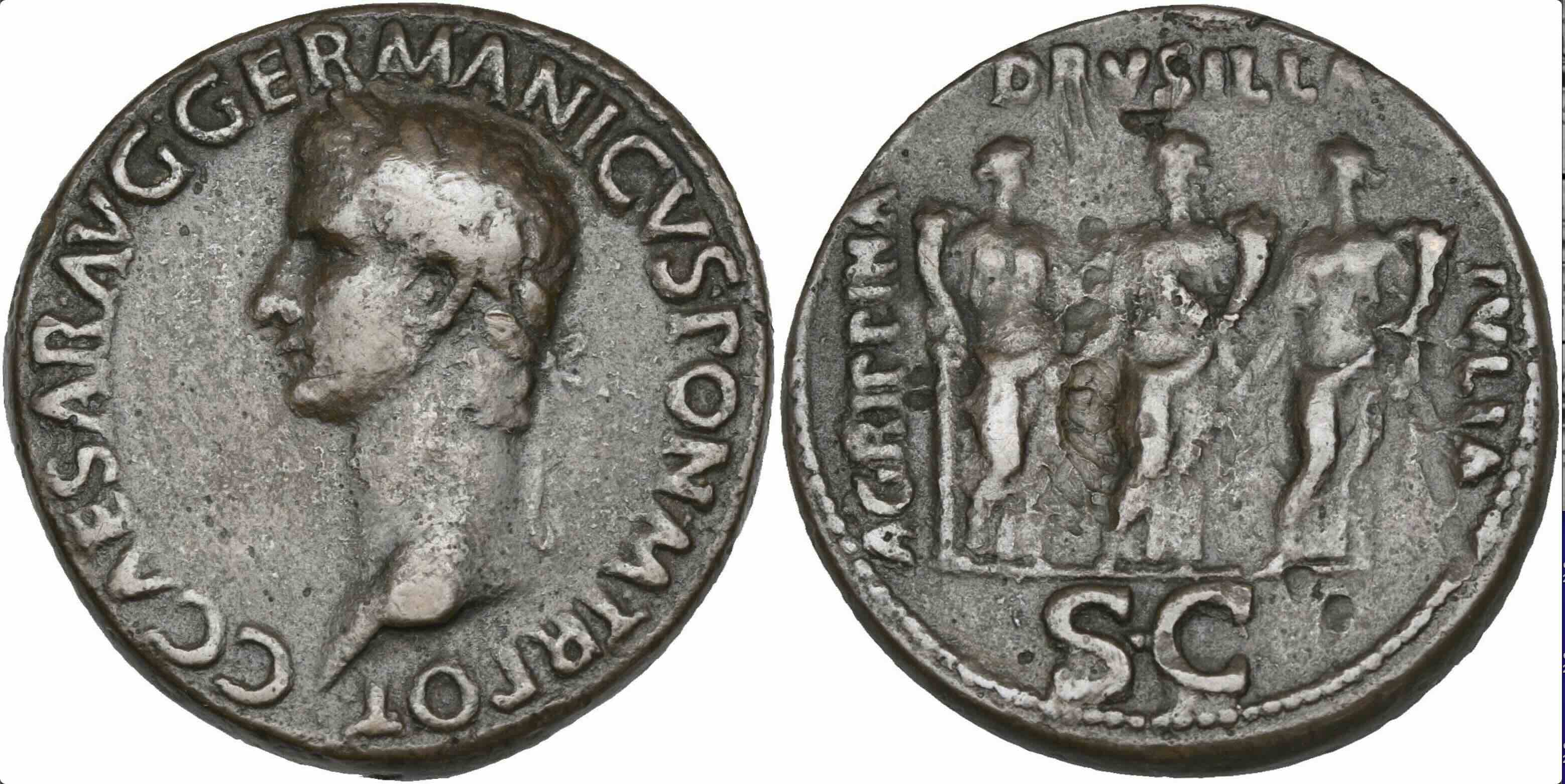 Caligula-And-The-Three-Sisters-Coin