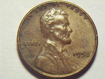 1958-Lincoln-Cent,-Dbl-Eye-Or-Gouge?