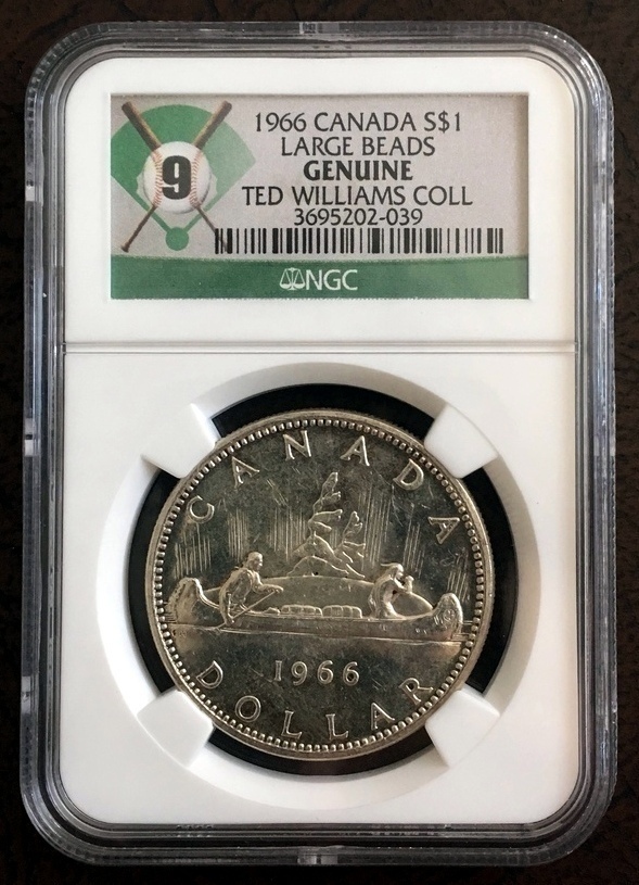 1966-Dollar-Ted-Williams-Collection-NGC-Value