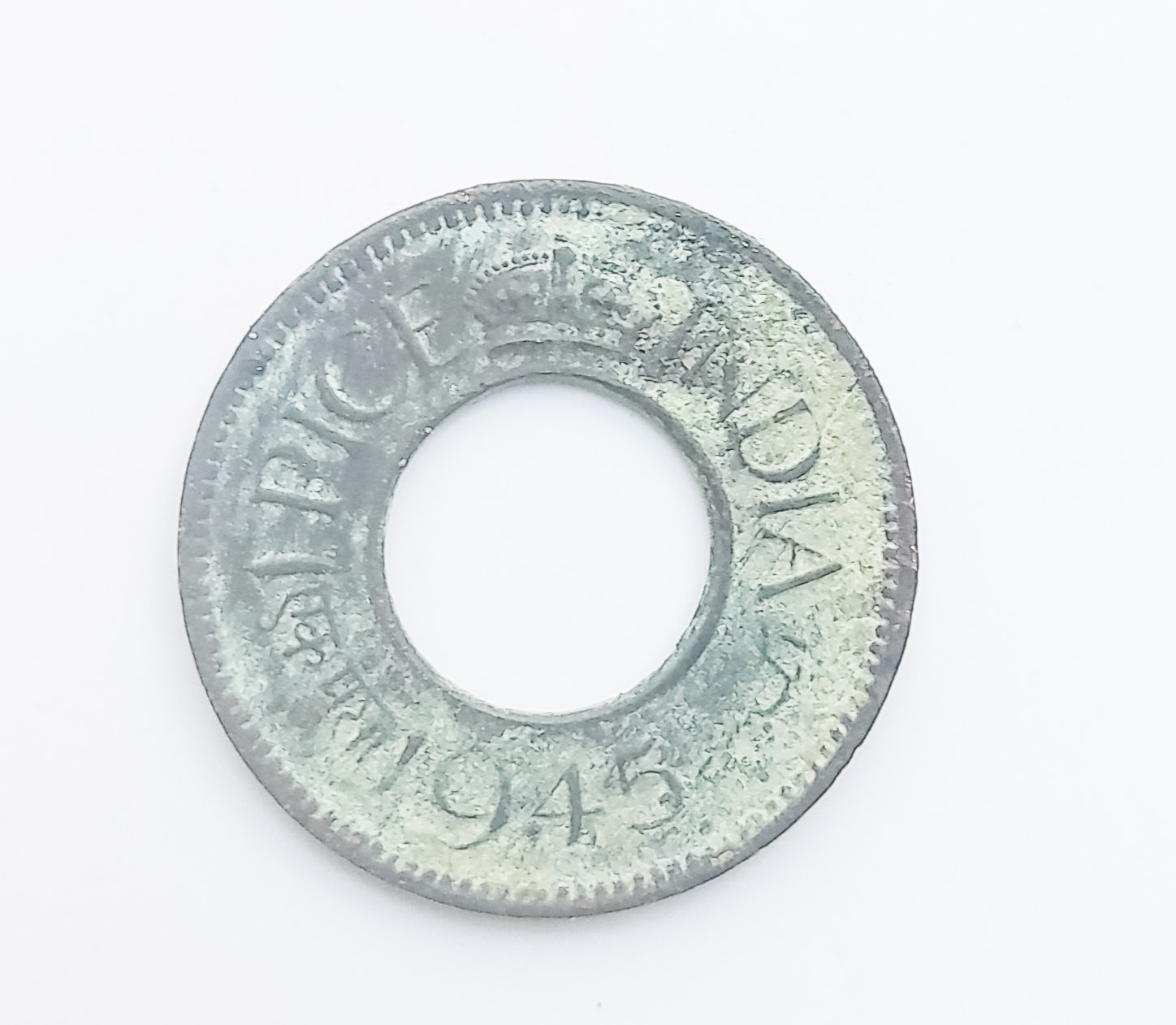 1-Pice-1945-India-British-Variety
