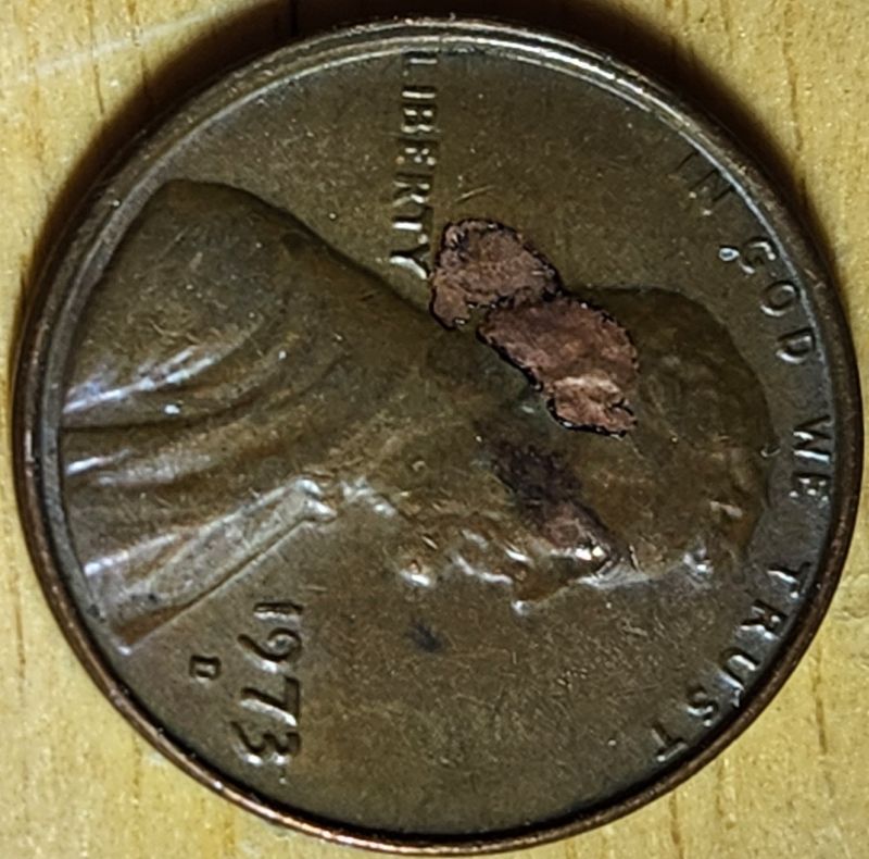 1973--D-Penny-Clad-Missing