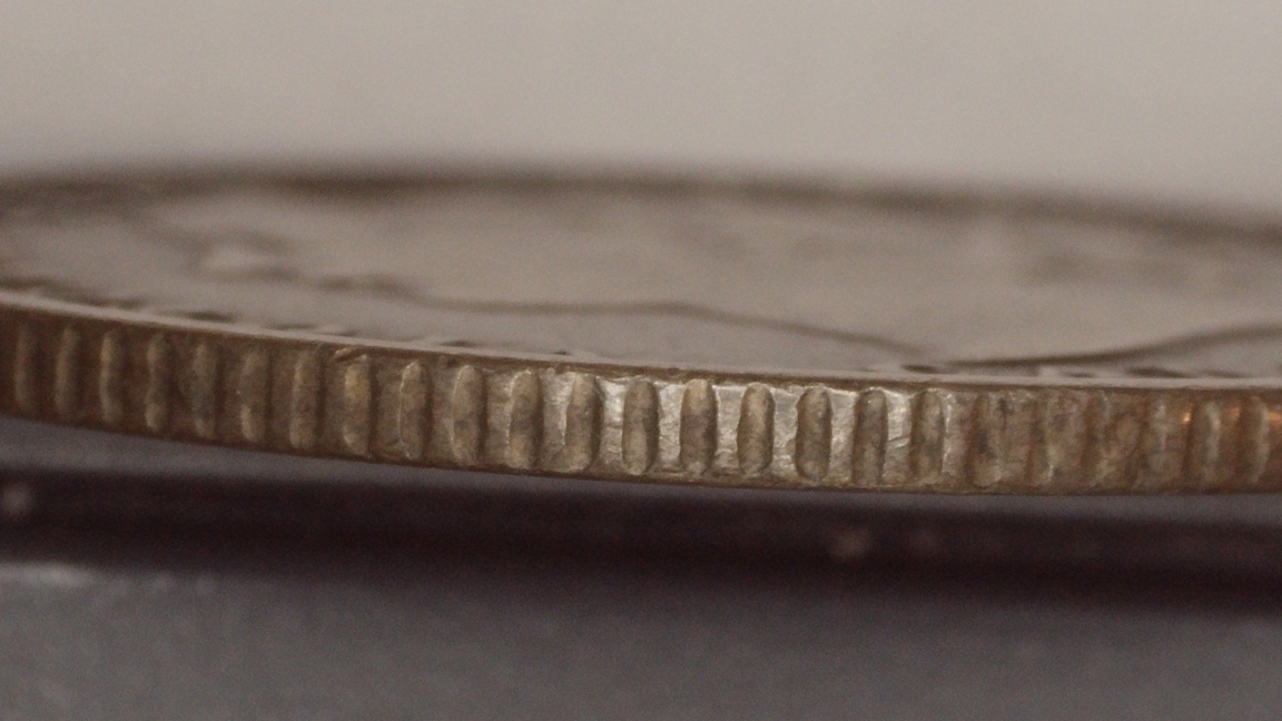 1858-Canada-Twenty-Cent-Holed---For-Grading
