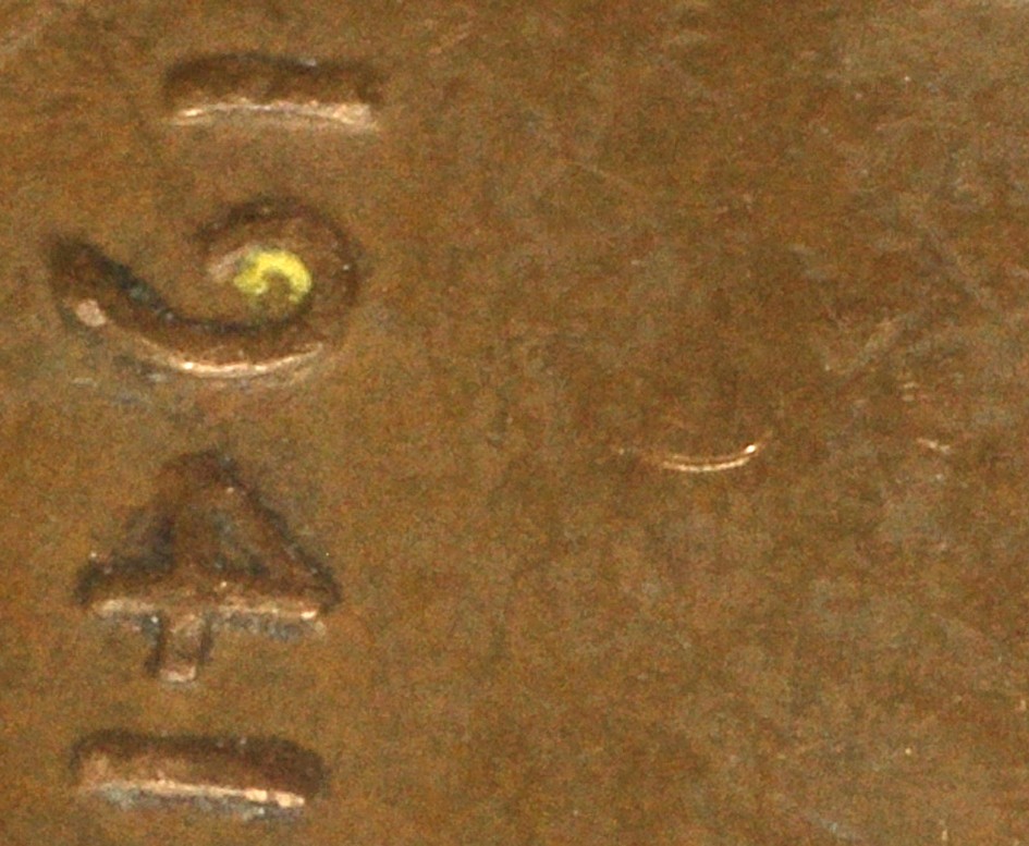 1941-Lincoln-Cent-Die-Dent---Finger-Feeder-Die-Damage?