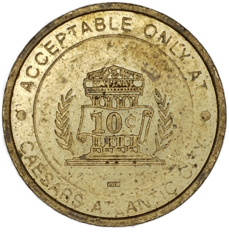 Undated-Caesar's-Atlantic-City-10-Cent-Arcade-Token