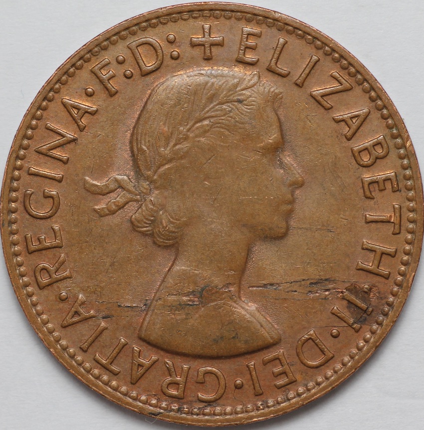 1964-Penny-Lamination-Flaw